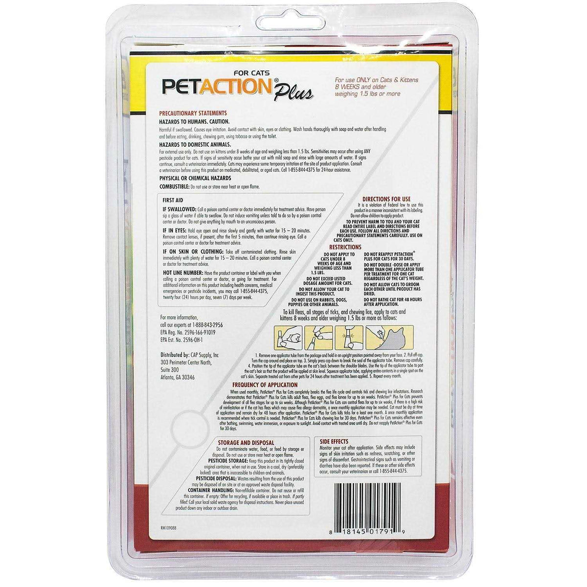 Cat and Kitten Flea Treatment L43508