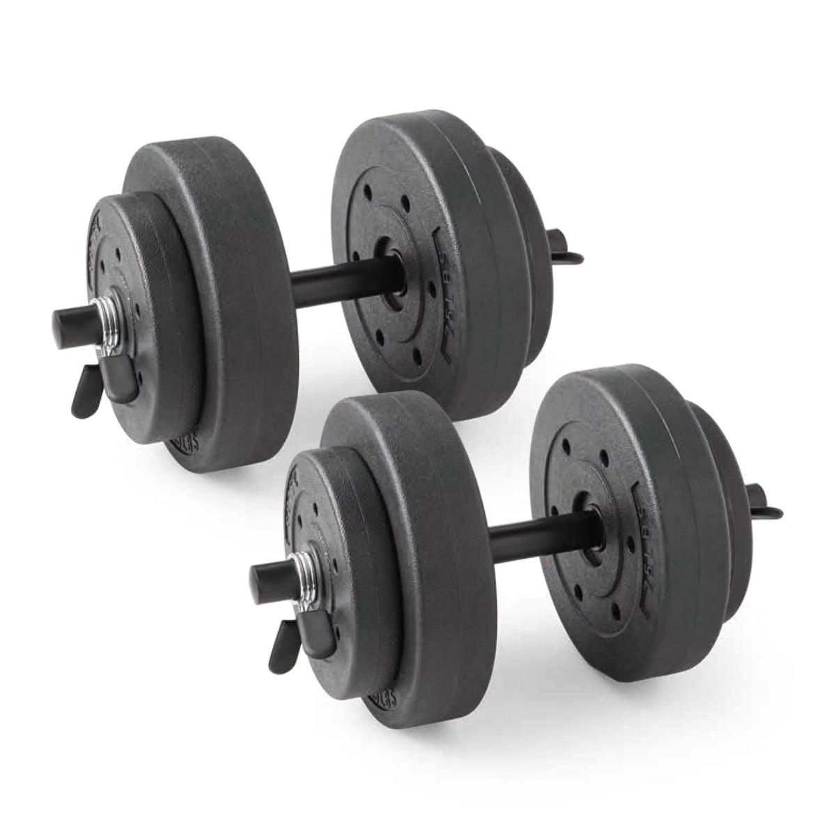 40lb Adjustable Vinyl Dumbbell Set L730
