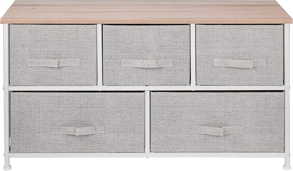 5 Drawer Storage Tower Dresser Chest Cabinet Z2741
