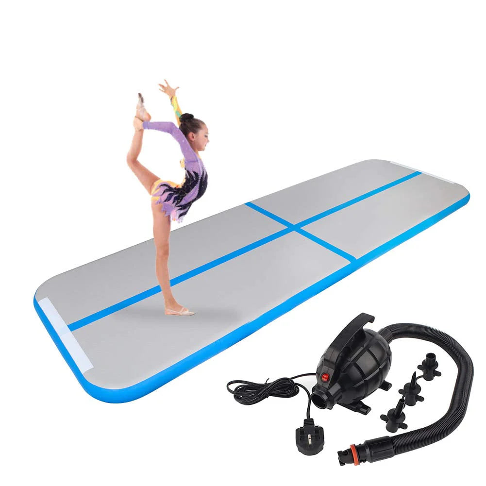 13ft Inflatable Gymnastics Tumbling Mat with Electric Air Pump I2279