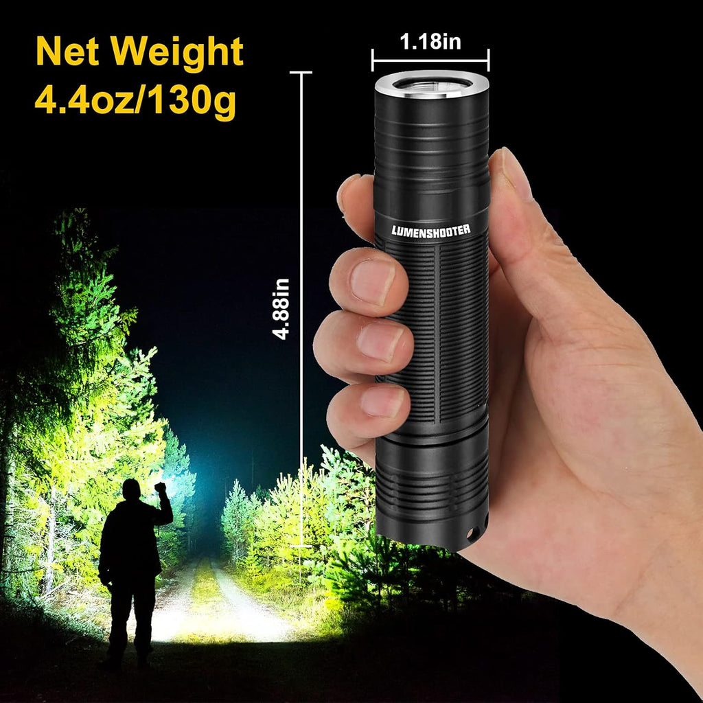 3000 Lumens Picatinny Rail Mount Tactical Flashlight with Pressure Switch E546