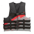 Adult S/M Life Jacket Gray/Red U528