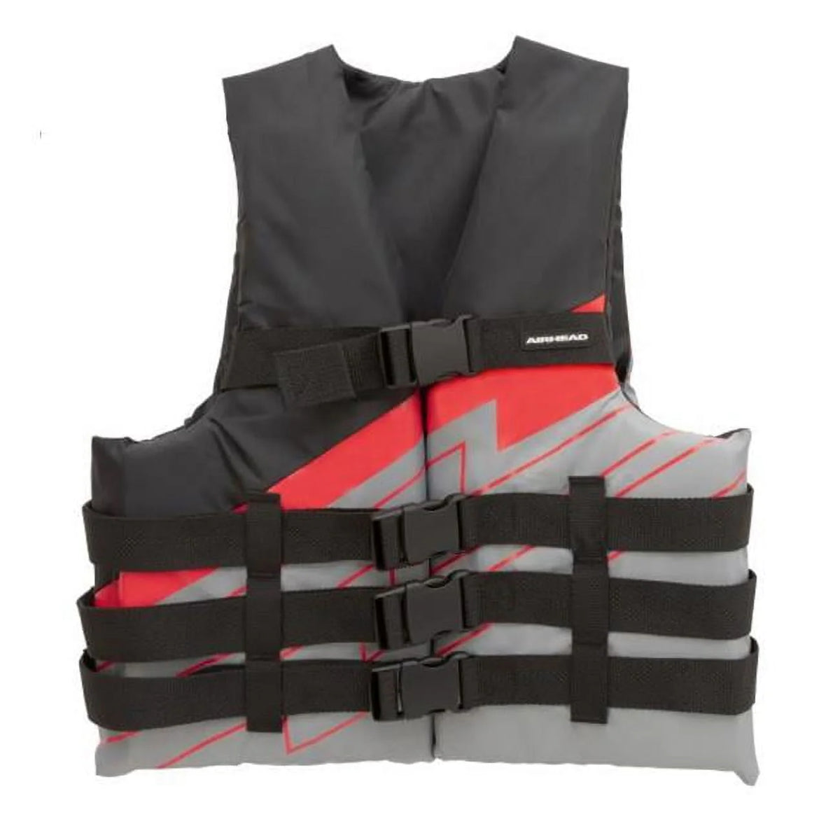 Adult S/M Life Jacket Gray/Red U528
