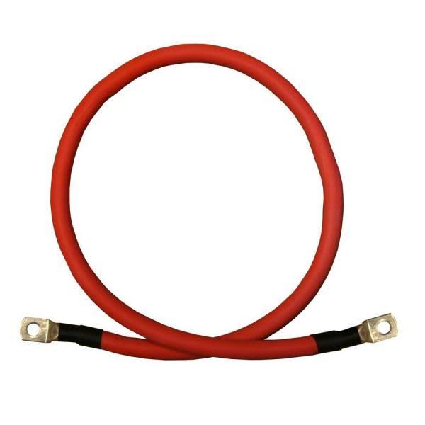 2/0 Gauge Red Black Pure Copper Inverter Cables 5 ft N3453