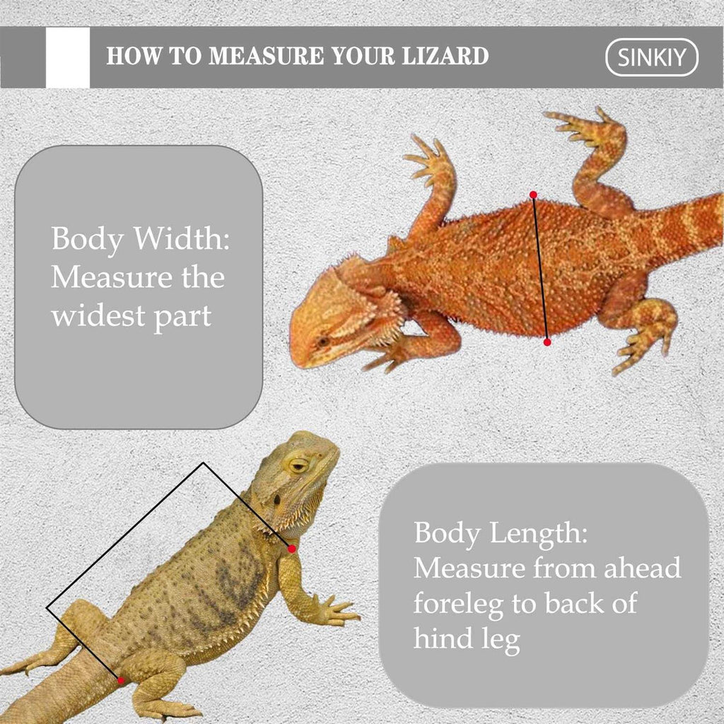 Bearded Dragon Sling Carrier Leather Reptile Pouch R176