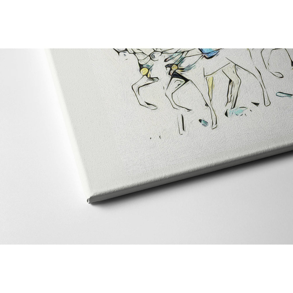 Multi-Color Matte Canvas W60487