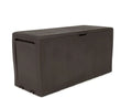 Brown Resin Outdoor Storage Deck Box Y7090