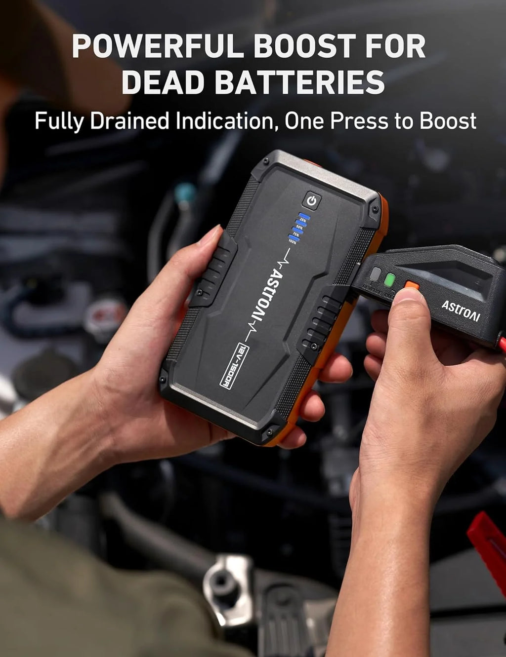 1500A Portable 12V Car Jump Starter B48469