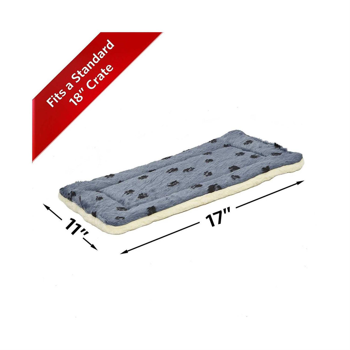 Reversible Paw Print Bed Y636834