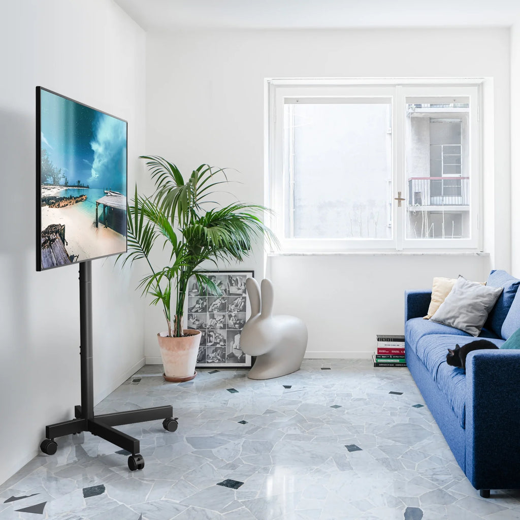 Mobile TV Stand up to 60 inch with Mount Cart W550895
