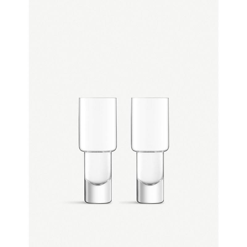 Vodka Mixer Glass Set of 2 Clear R353