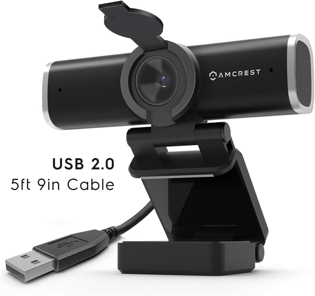 4-Megapixel Webcam with Microphone & Privacy Cover V79225