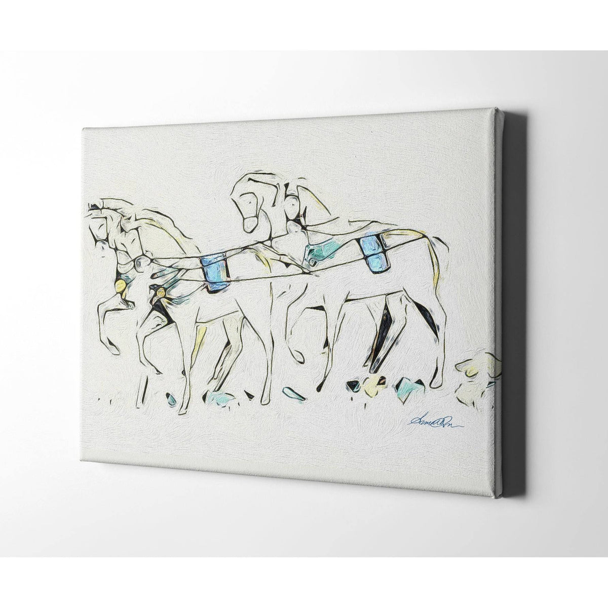 Multi-Color Matte Canvas W60487