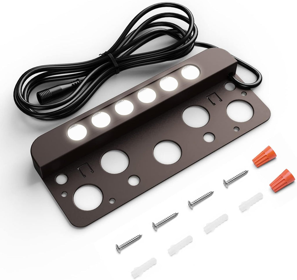 4-Pack 7-Inch LED Retaining Wall Lights O265634