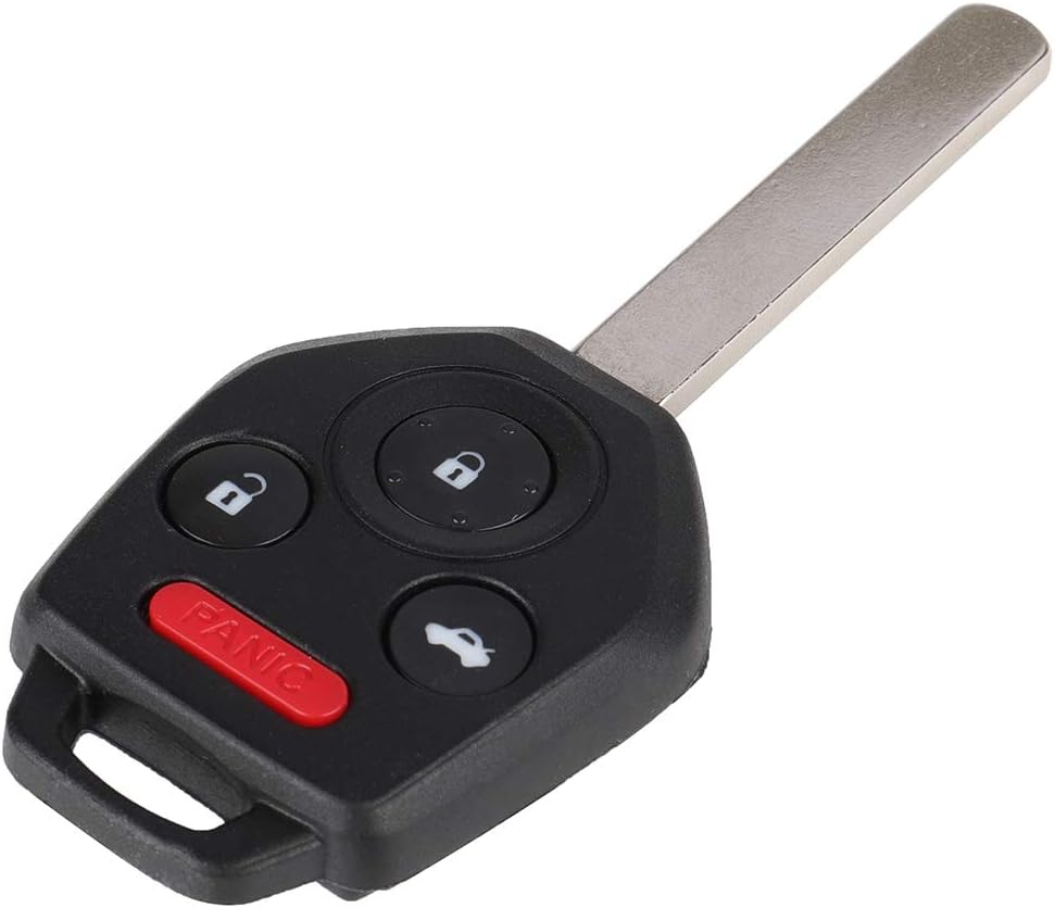 4 Buttons Keyless Key Fob Remote Control Car Key 315MHz Transmitter Replacement Pack of 2 Z260