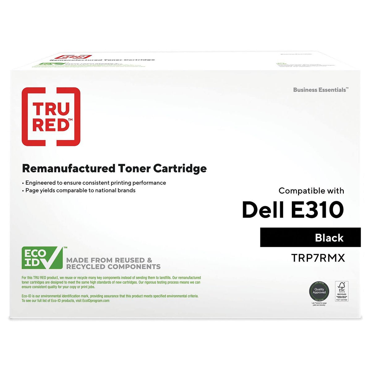 Remanufactured Black Toner Cartridge High Yield I28174