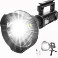 Rechargeable Handheld LED Flashlight 90000 High Lumens Waterproof A284341