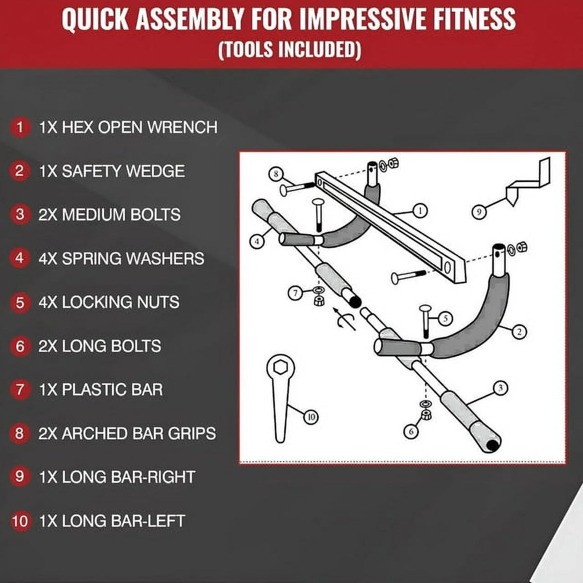 Portable Pull up Bar D71594