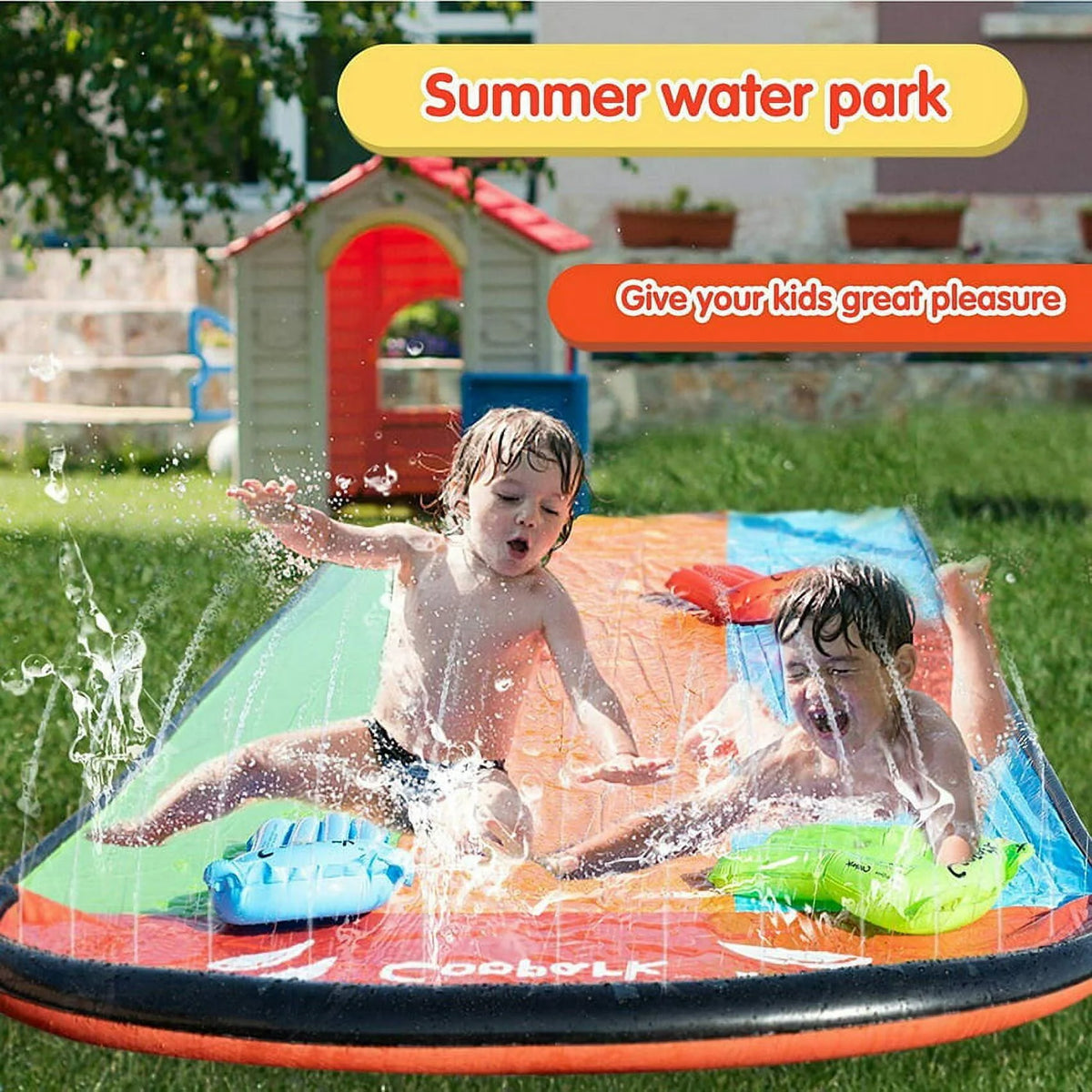 16' Inflatable Water Slide Q325
