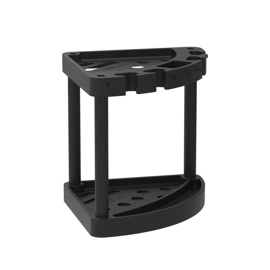 Plastic 21 Slots Black Tool Rack T344751