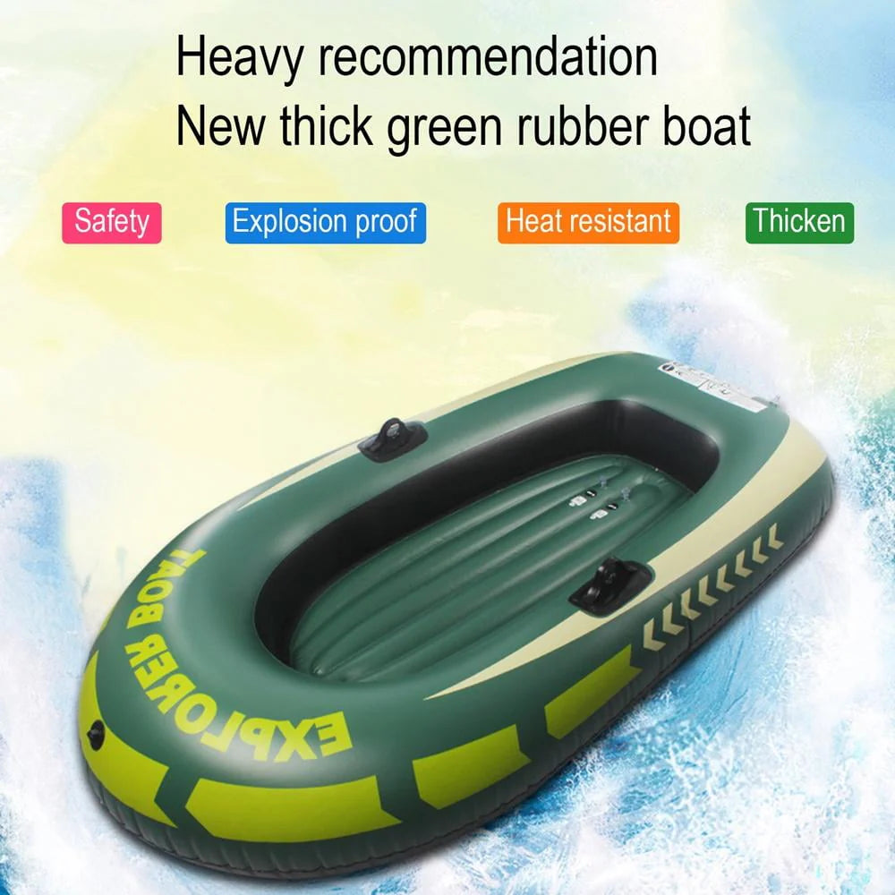 Inflatable Single PVC Boat with Pump D2085