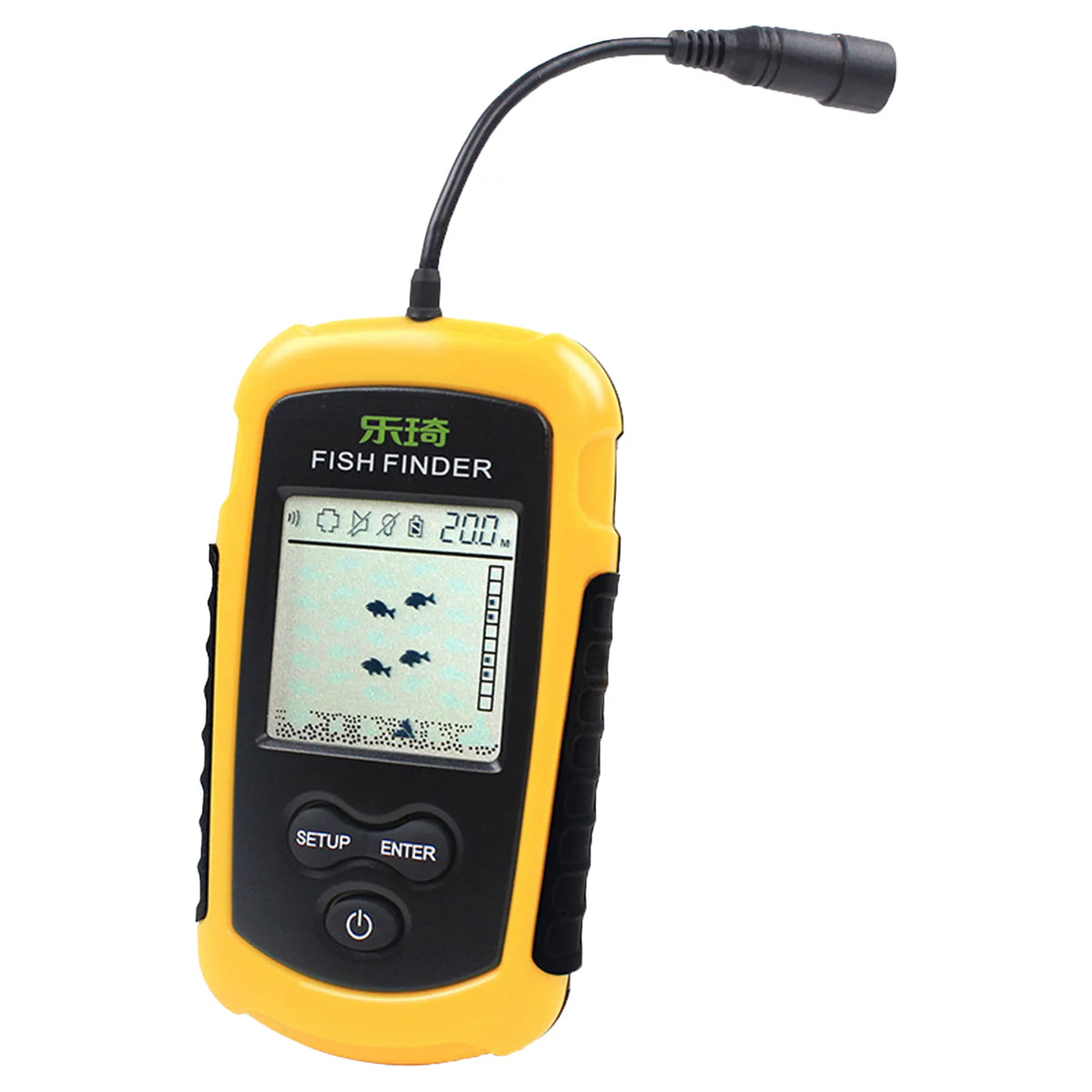 Portable Digital Display Fish Depth Finder B12727