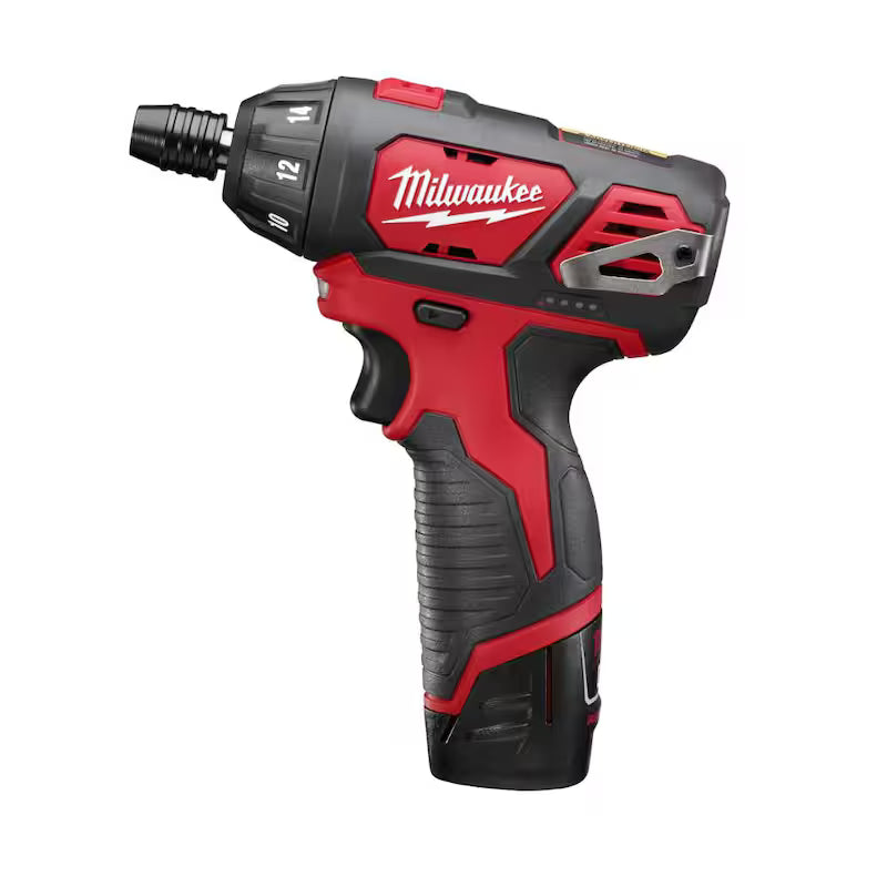 12V Cordless 1/4 in. Hex Screwdriver Kit with 72-Piece Bit Set S273756