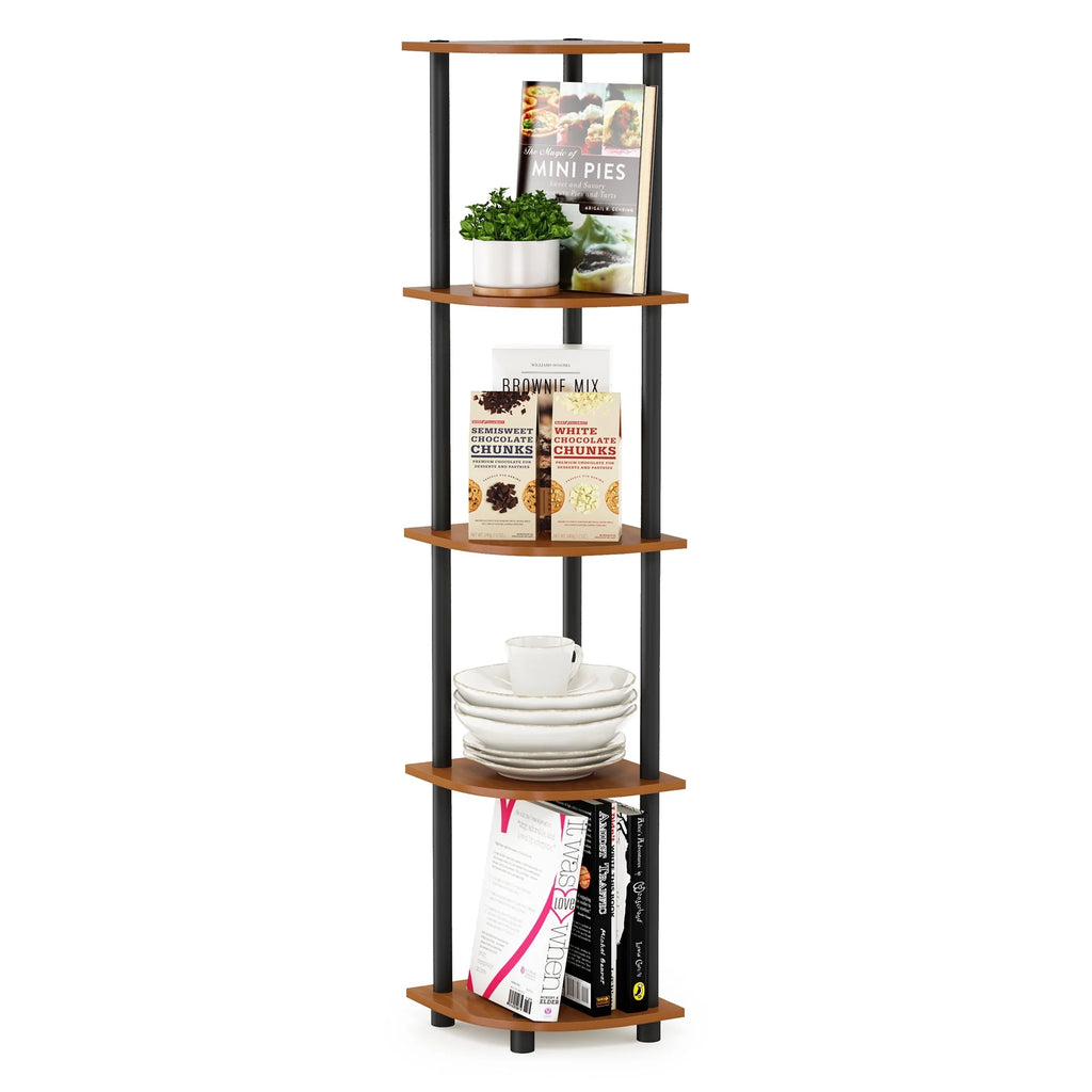 5 Tier Corner Display Rack Shelving Unit O432421