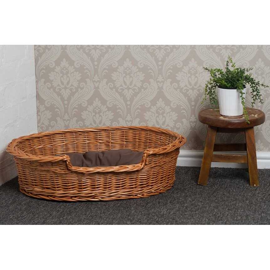 Wicker Dog Bed Basket K247
