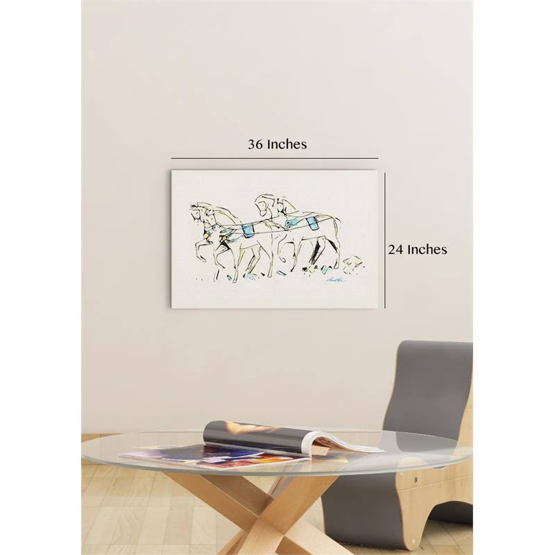Multi-Color Matte Canvas W60487