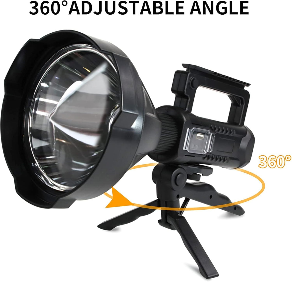 Rechargeable Handheld LED Flashlight 90000 High Lumens Waterproof A284341