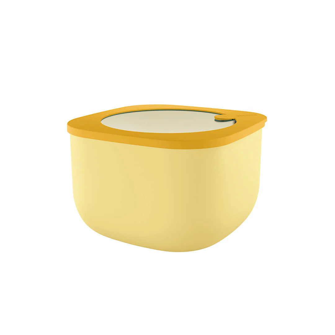 Airtight Fridge Freezer Microwave Containers 2800cc Ochre U374