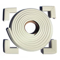 Ivory Edge and Corner Safety Cushion Roll 4-Pack D920898