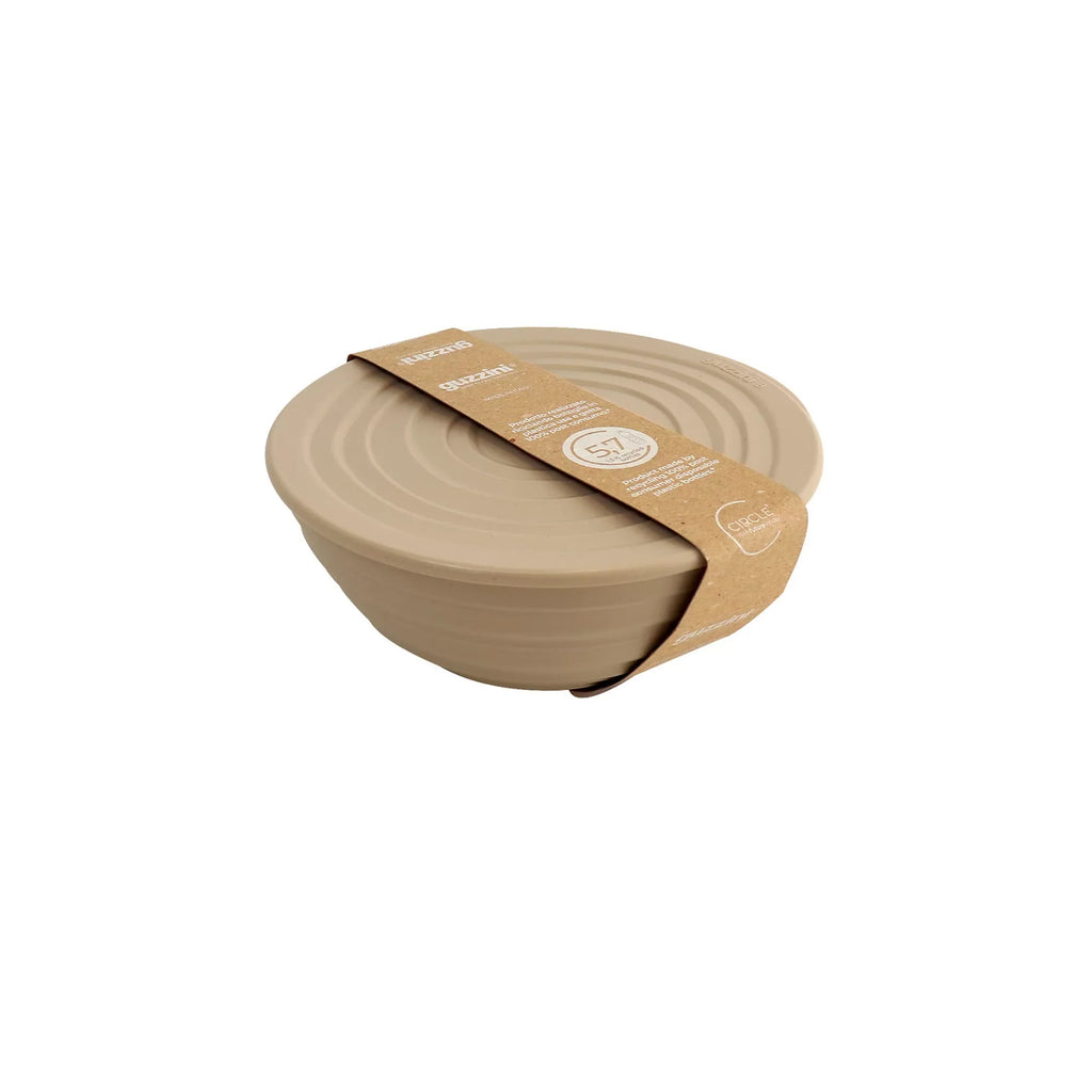 M Bowl With Lid Clay U880429