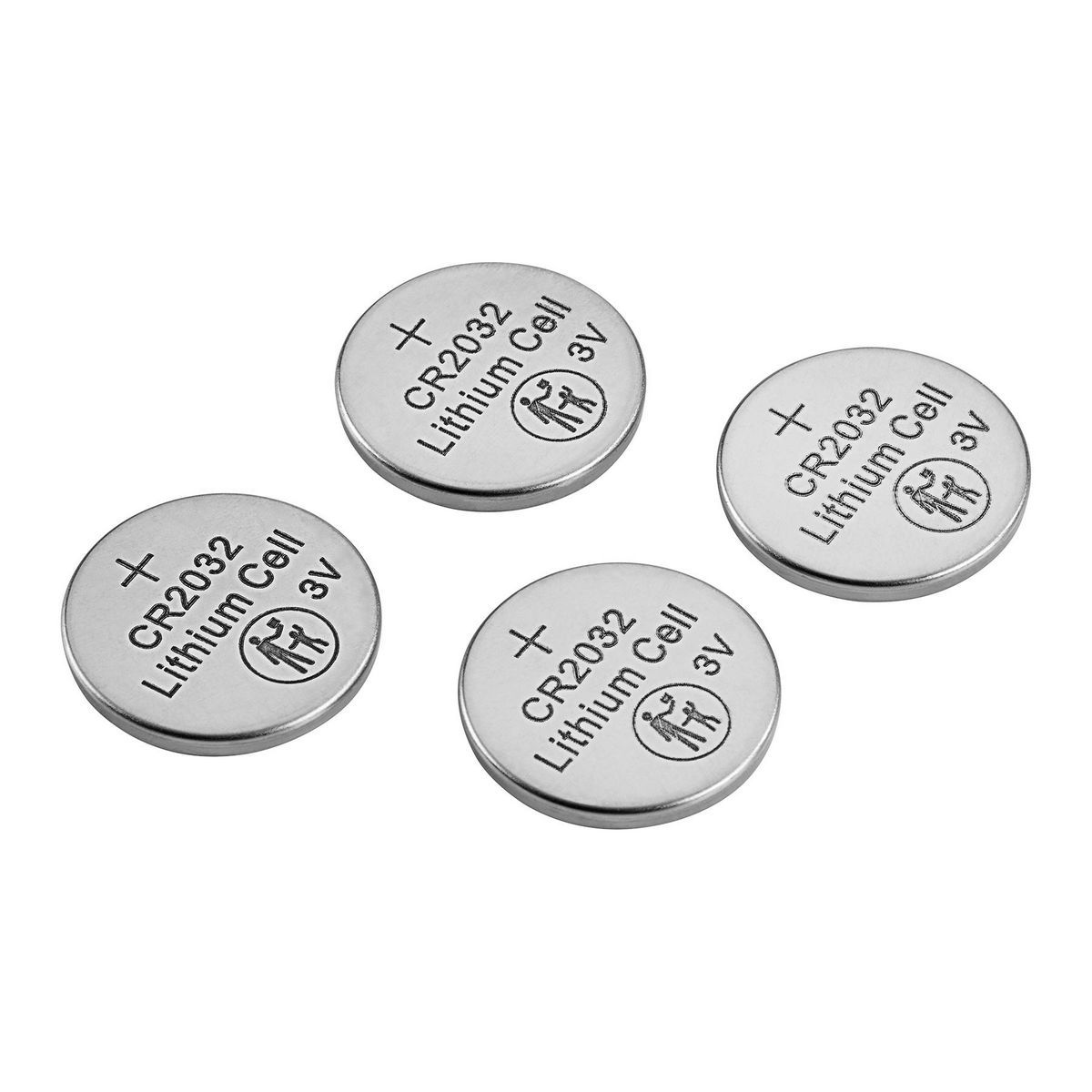 CR2032 Lithium Button Cell Batteries, 4 Pack T2805