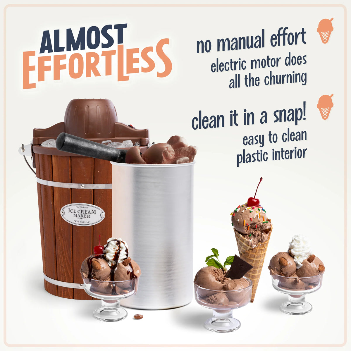 6-Quart Electric Ice Cream Maker L71034