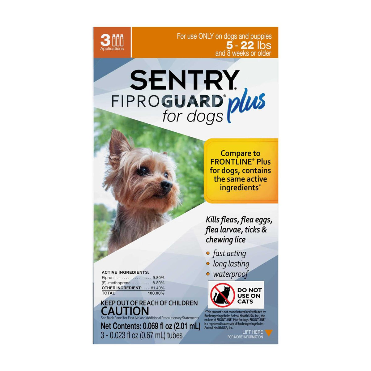 Flea and Tick Treatment for Dogs S706434