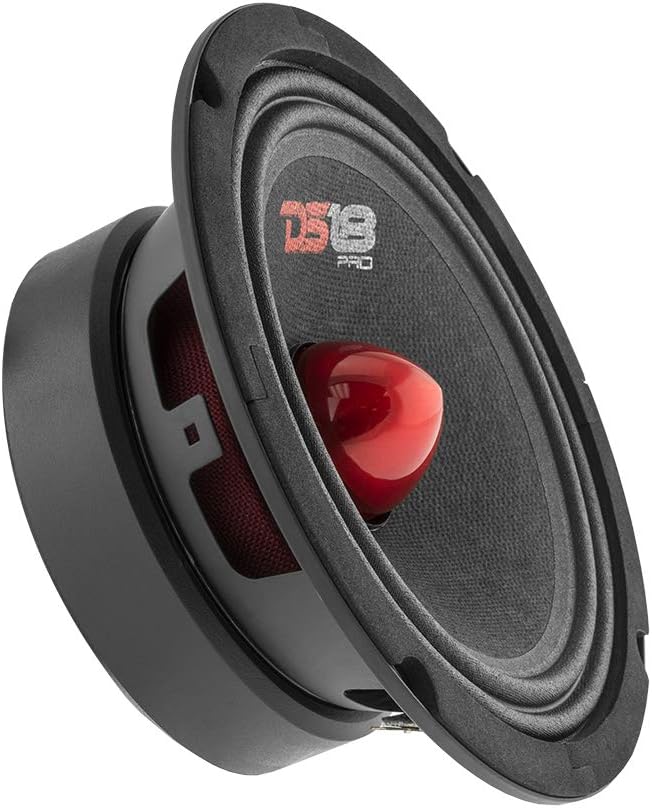 6.5 Midrange Car Door Speakers 480W Max 8 Ohms (2 Speakers) D895580
