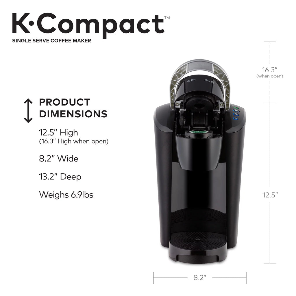 Black Single-Serve K-Cup Pod Coffee Maker G8266