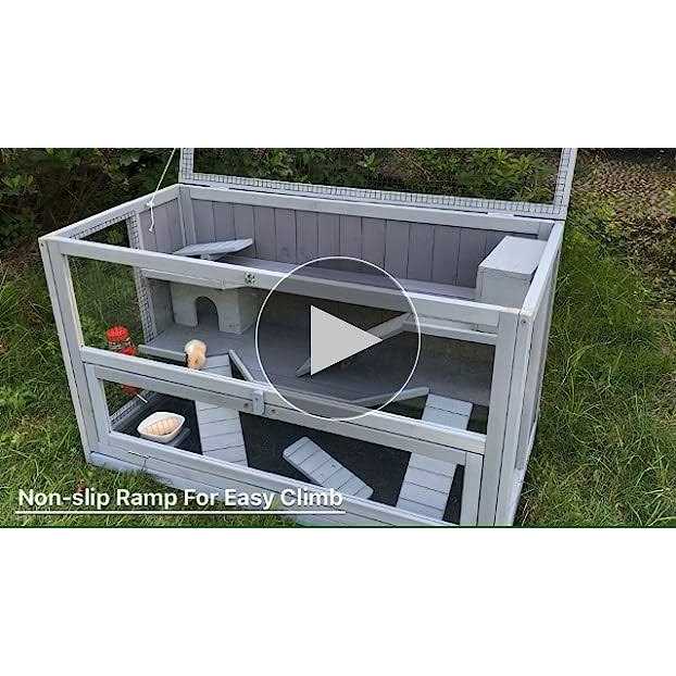 3 Levels Small Animal Cage with Chewing Toy A894