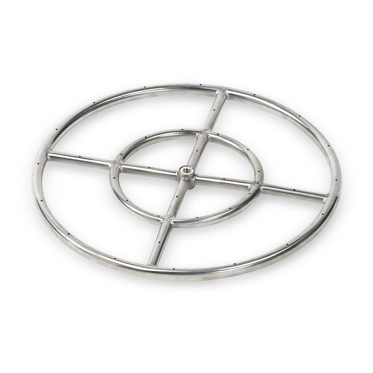Stainless Steel Fire Pit Burner Ring 18-inch R963