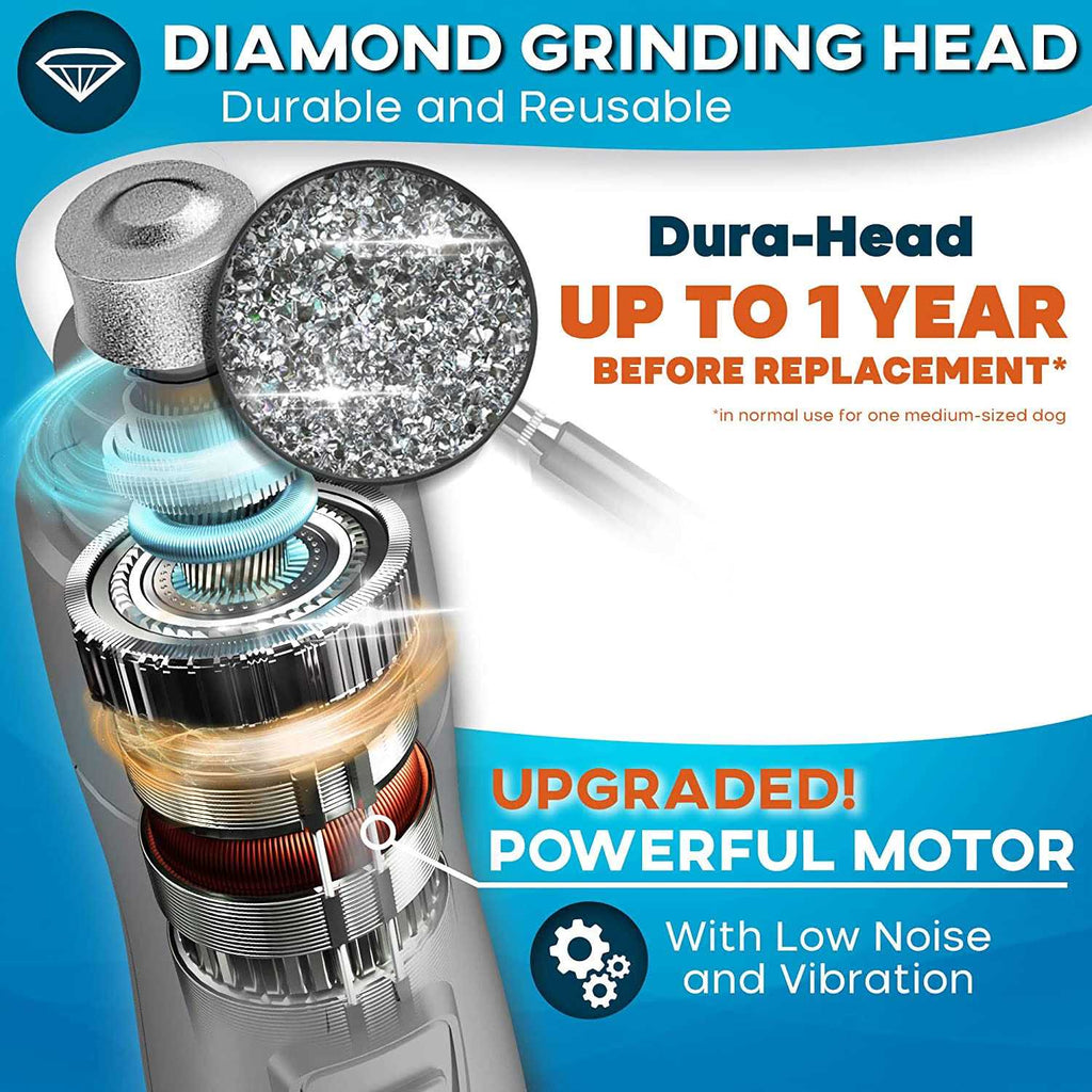 Dog Nail Grinder with LED Light I57646