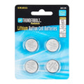 CR2032 Lithium Button Cell Batteries, 4 Pack T2805