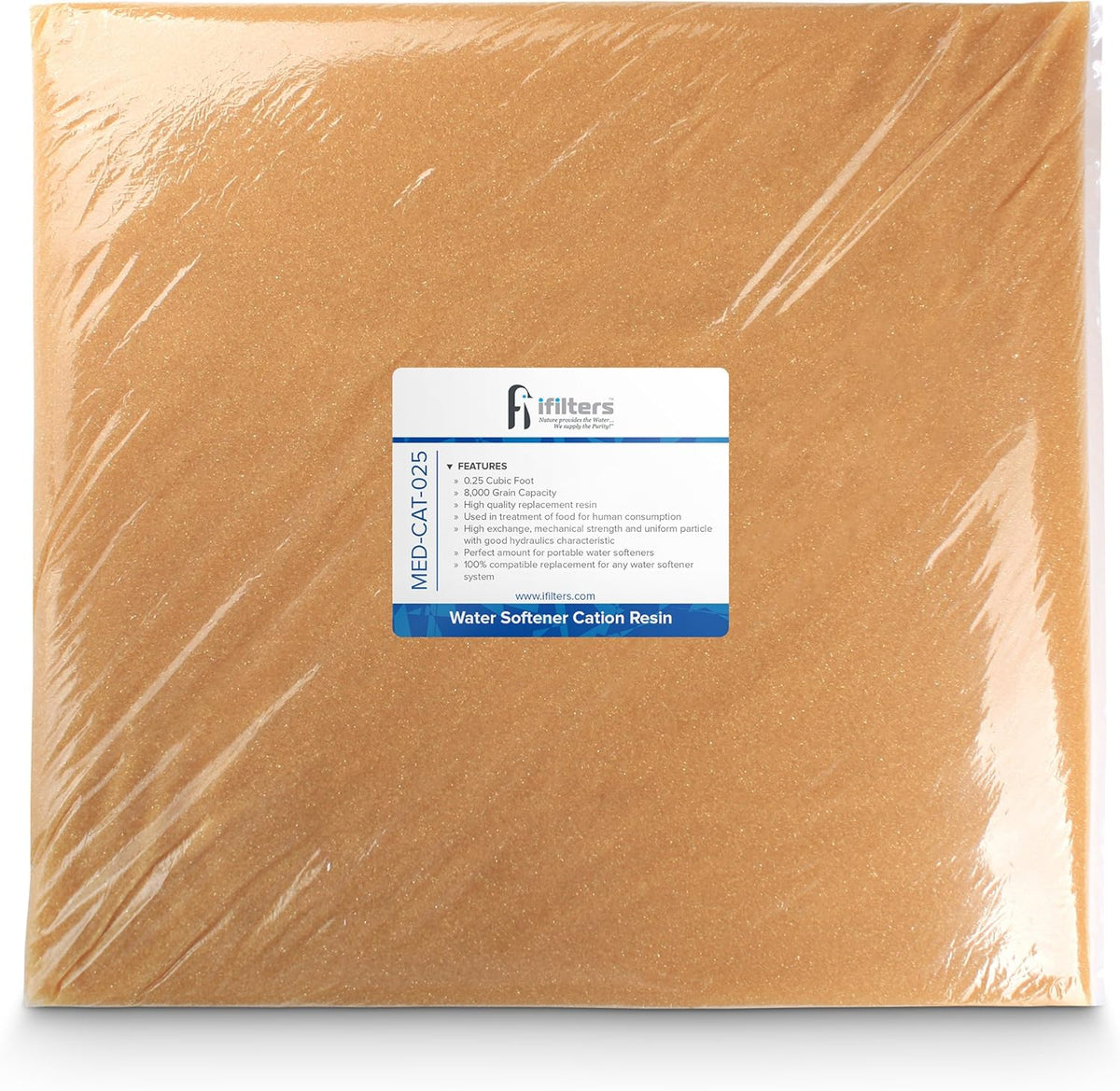 Water Softener Resin Media 1/2 CuFt Z138