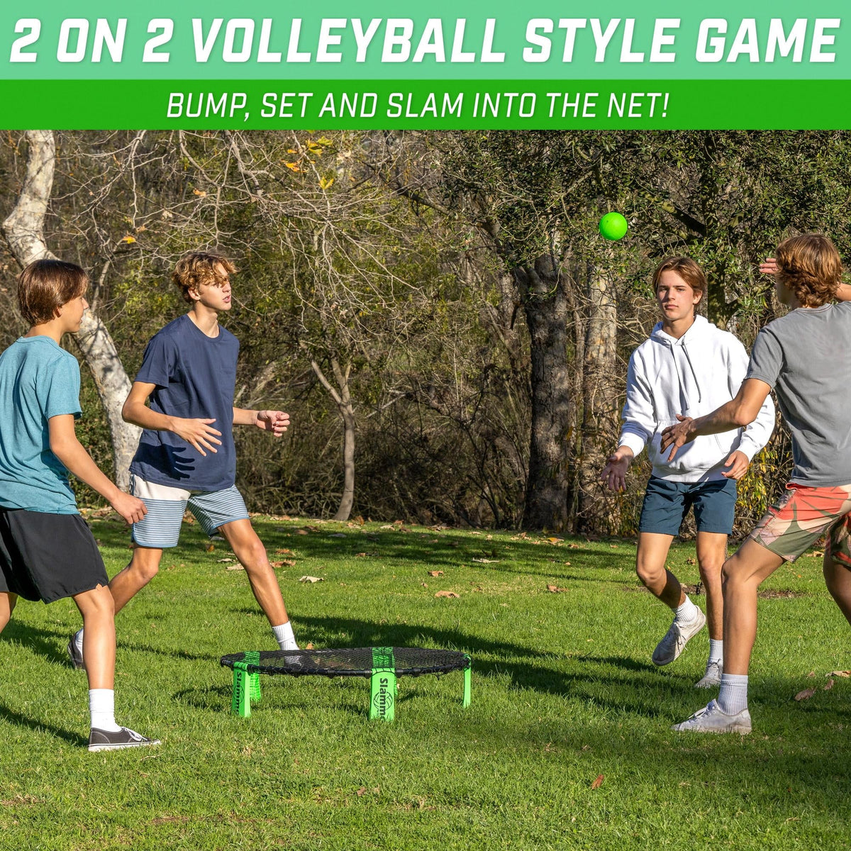 Outdoor Game Set with 3 Balls and Carrying Case S904