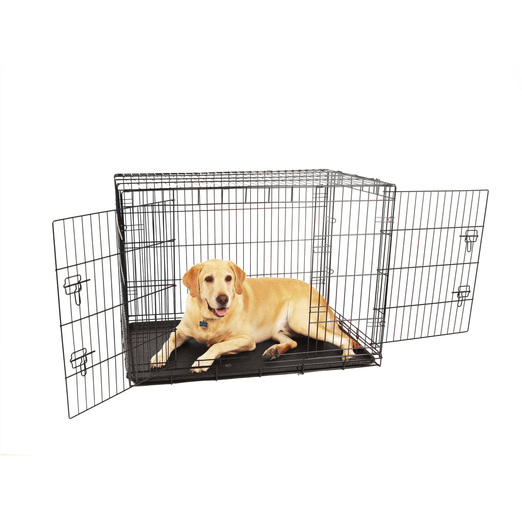 Double Door Metal Dog Crate K4856