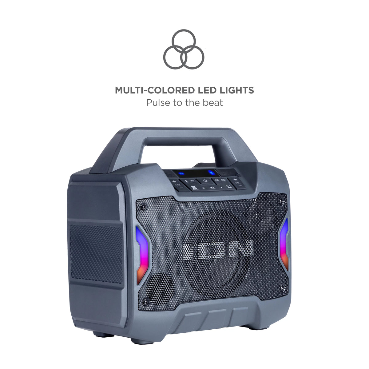 Portable Rechargeable Speaker with Lights F188