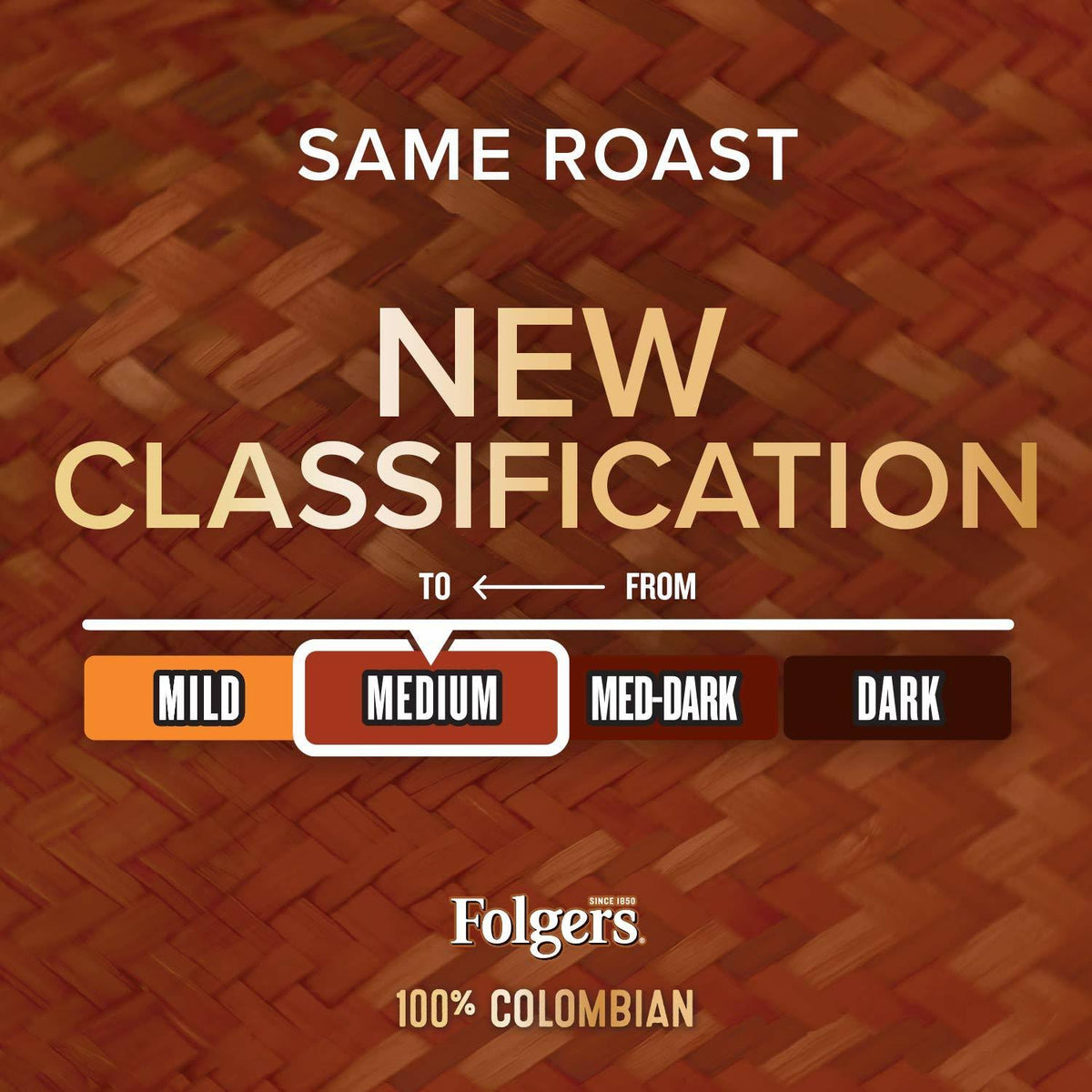 100% Colombian Medium Roast Ground Coffee 24.2 Ounce Pack of 6 M639