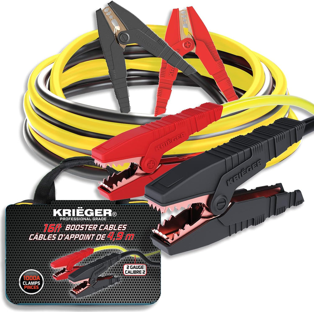 Heavy Duty Automotive Booster Cables 25-Feet 1-Gauge Z306