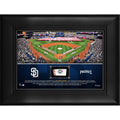 Framed Stadium Collage with Game-Used Baseball D285841